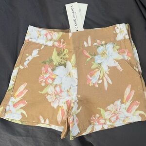 Janie and Jack Floral Tan Women's Shorts